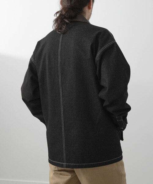 ITEMS URBANRESEARCH（アイテムズ アーバンリサーチ）の「カバーオールジャケット（カバーオール・メンズ・NVY/BLK/BEG/OLV/BGD・M/L）」の13枚目の写真
