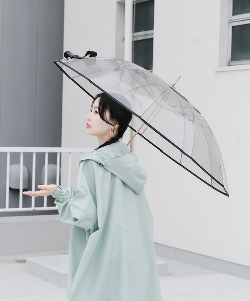 SMELLY（スメリー）の「Wpc.　ユニセックス 12Kプラスチックアンブレラ（長傘・レディース・BRN/NVY/GRY・FREE/one）」の9枚目の写真