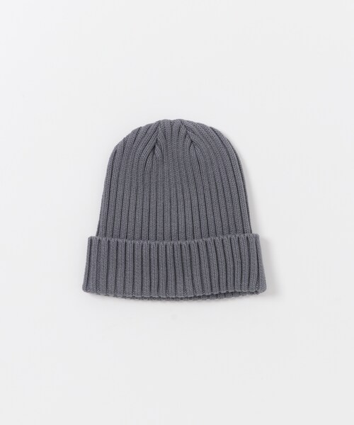 URBAN RESEARCH DOORS（アーバンリサーチドアーズ）の「KIJIMA TAKAYUKI　COTTON WATCH CAP（ニットキャップ/ビーニー・メンズ・BLACK/GRAY/SAGE GREEN/BROWN/BLUE GRAY/PINK・One）」の12枚目の写真