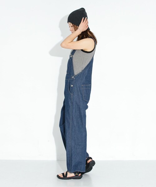 URBAN RESEARCH Sonny Label（アーバンリサーチサニーレーベル）の「デニムオーバーオール（サロペット/オーバーオール・レディース・ワンウォッシュ/インディゴ・FREE）」の9枚目の写真