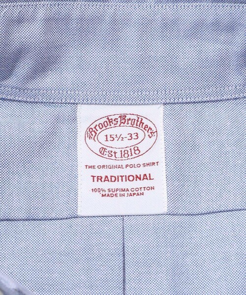 ADAM ET ROPE'(アダムエロペ)の「【Brooks Brothers/ブルックスブラザーズ】BBJ EX WHS DS OG SPMCON OX PBD TRAD SLD(シャツ/ブラウス・メンズ・ホワイト/サックス・L/M/S/XL)」の15枚目の写真