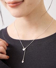 VIS | ハートドロップネックレス(ネックレス)