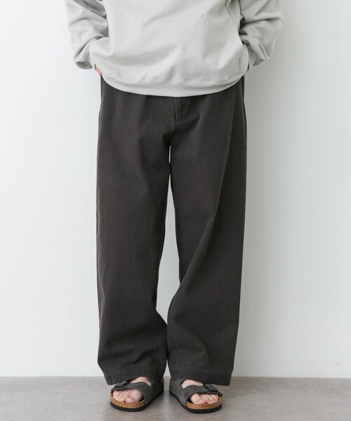 URBAN RESEARCH DOORS(アーバンリサーチドアーズ)の「marka U.S. ARMY CHINO TROUSERS(チノパンツ・メンズ・BEIGE/CHARCOAL・1/2)」の10枚目の写真