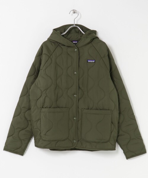 URBAN RESEARCH DOORS（アーバンリサーチドアーズ）の「patagonia　Ks Quilted Puffer（テーラードジャケット・レディース・ORTN/BSNG/SMDB/MNTP・XXL）」の8枚目の写真
