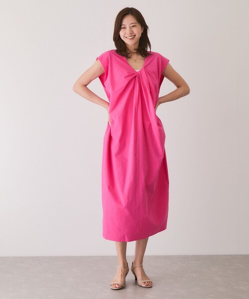 Jayro（ジャイロ）の「フロントデザインワンピース（ワンピース・レディース・ブラック/グリーン/ピンク/イエロー・F）」の15枚目の写真