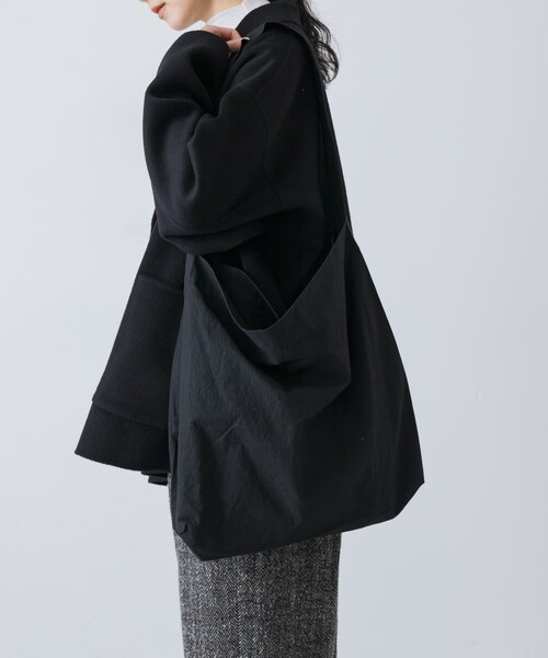 かぐれ（カグレ）の「コットンショルダーバッグ（ショルダーバッグ・レディース・RED/GRAY/NAVY/BLACK・FREE）」の8枚目の写真