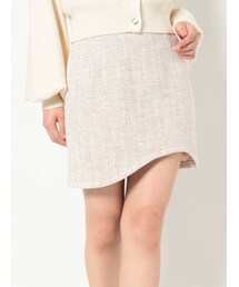 dazzlin | カーブラインミニスカート(スカート)