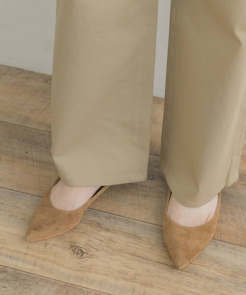 URBAN RESEARCH ROSSO（アーバンリサーチロッソ）の「『MADE IN JAPAN』F by ROSSO　バックストラップスウェードパンプス（パンプス・レディース・TERRACOTTA/K/BROWN・36/37/38）」の6枚目の写真