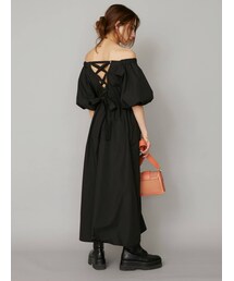 EVRIS | バックリボンロングワンピース(ワンピース)