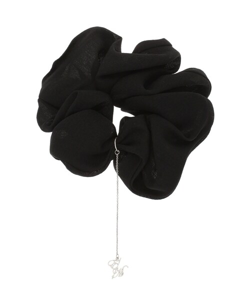 EATME（イートミー）の「シアーシュシュ（シュシュ・レディース・ブラック・F）」の2枚目の写真