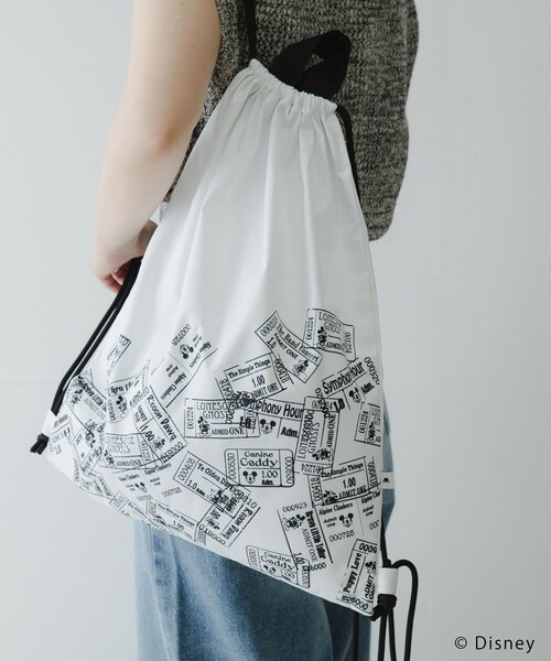 URBAN RESEARCH(アーバンリサーチ)の「別注/Disney/2WAYナップサック(バックパック/リュック・レディース・WHITE/RED・-)」の5枚目の写真