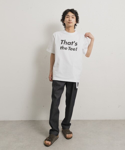 THE GOODLAND MARKET（ザグッドランドマーケット）の「『一部別注カラー』That’s　The Tee Thats（Tシャツ/カットソー・メンズ・white/black/別注beige・M/L/XL）」の16枚目の写真
