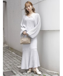 dazzlin | ショートボレロレイヤードワンピース(ワンピース)