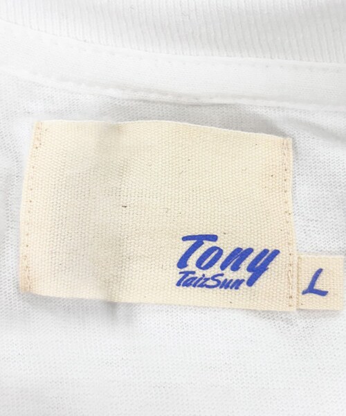 THE GOODLAND MARKET（ザグッドランドマーケット）の「TONY　Bigger Love LS Pocket Tee（Tシャツ/カットソー・メンズ・WHT/BURGUNDY・L）」の15枚目の写真
