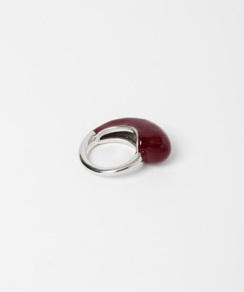 URBAN RESEARCH(アーバンリサーチ)の「JAMIRAY ENA DROP RING(リング・レディース・WHITE/BROWN・13)」の7枚目の写真
