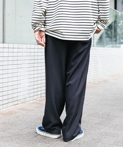 URBAN RESEARCH DOORS(アーバンリサーチドアーズ)の「FORK&SPOON イーズライントラウザー(その他パンツ・メンズ・NAVY/GRAY・4/5)」の15枚目の写真