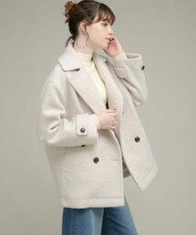 URBAN RESEARCH Sonny Label（アーバンリサーチサニーレーベル）の「ウールライクカーリーシャギーコクーンコート（テーラードジャケット・レディース）」