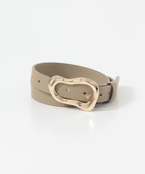 URBAN RESEARCH ROSSO（アーバンリサーチロッソ）の「LE VERNIS　POIRE BELT（ベルト・レディース・ブラック/ブラウン/モカ・-）」の3枚目の写真