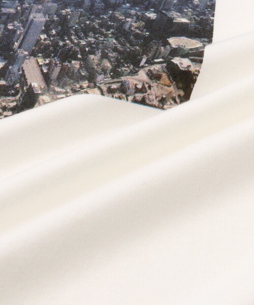 ADAM ET ROPE'(アダムエロペ)の「【JANE SMITH(ジェーンスミス)】IVORY SERRA NYC SKYLINE 2015 S/S T-SHIRT(Tシャツ/カットソー・レディース・ホワイト・S)」の14枚目の写真