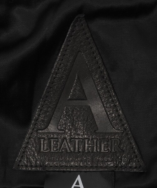URBAN RESEARCH(アーバンリサーチ)の「A LEATHER TRUCKER JACKET(その他アウター・メンズ・BLACK LUXE・M/L)」の15枚目の写真