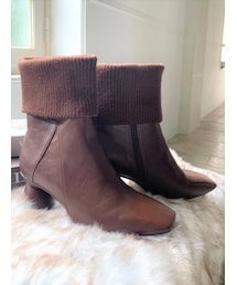 RESEXXY | ソックス切替ショートブーツ(ブーツ)