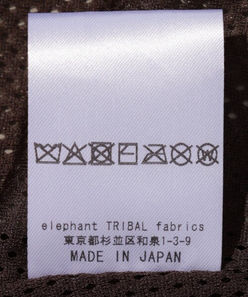 ADAM ET ROPE'(アダムエロペ)の「【elephant TRIBAL fabrics/エレファントトライバルファブリクス】WEP SPORTS JKT(その他アウター・メンズ・ブラック/ベージュ・M)」の21枚目の写真