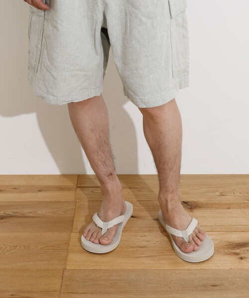 THE GOODLAND MARKET（ザグッドランドマーケット）の「indosole　Pable FLIP FLOPS 1（サンダル・メンズ・Indigo/Black/Sea Salt・7/9/10）」の9枚目の写真