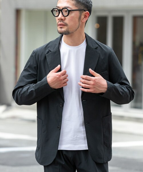 URBAN RESEARCH ROSSO（アーバンリサーチロッソ）の「『XLサイズあり』クールキープセットアップ（セットアップ・メンズ・NAVY/BLACK/LIGHT GRAY/BEIGE・S/M/L/XL）」の7枚目の写真