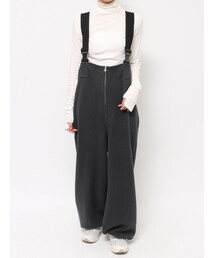 Ungrid | フリースオーバーオール(サロペット/オーバーオール)