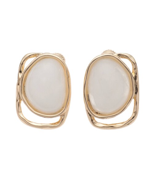 dazzlin（ダズリン）の「ペールカラーミニイヤリング（イヤリング・レディース・グリーン/ブルー/オフホワイト/ピンク・F）」の2枚目の写真