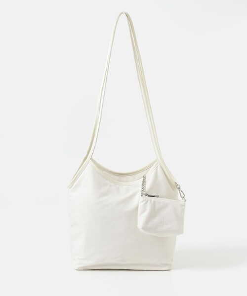 RODE SKO（ロデスコ）の「hun RODESKO　Dual pouch tote（トートバッグ・レディース・SHIRO/BLACK・-）」の13枚目の写真