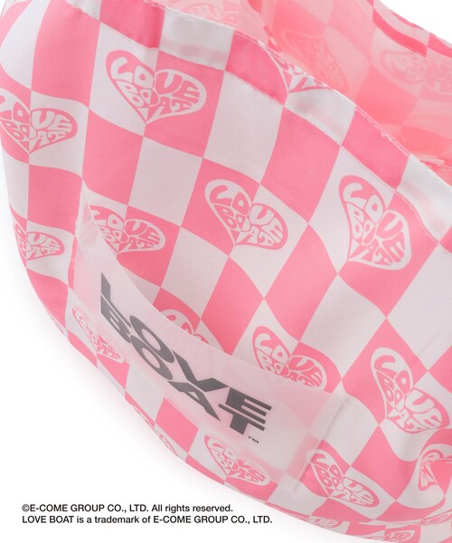 VIS（ビス）の「【LOVE BOAT VIS別注】ロゴトートバッグ【A4対応】（トートバッグ・レディース・ゴールド/シルバー/ピンク系/ブラウン・F）」の12枚目の写真