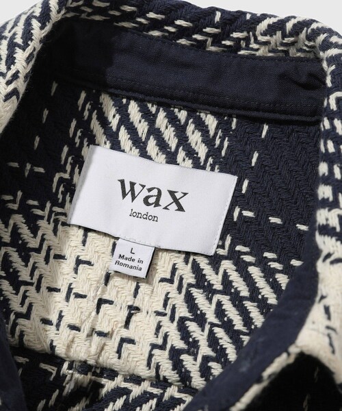 ADAM ET ROPE'（アダムエロペ）の「【WAX LONDON/ワックスロンドン】WHITING OVERSHIRT | MARINE BEATNIK V3（シャツ/ブラウス・メンズ・ネイビー・L/XL）」の11枚目の写真
