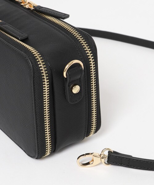 RODE SKO（ロデスコ）の「お財布ショルダーバッグ（ショルダーバッグ・レディース・SAX/BLACK/GREIGE・one）」の21枚目の写真