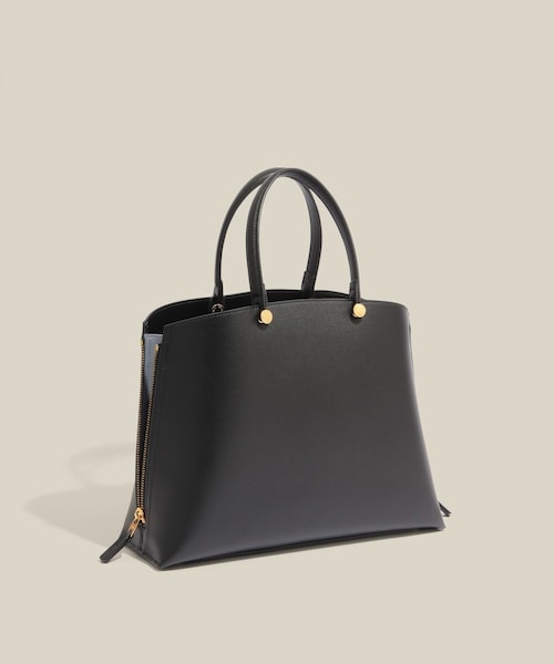 ROPE'(ロペ)の「【E'POR】Y BAG Medium/通勤・軽量・26SS(トートバッグ・レディース・ブラック/グレー/キナリ/ダークブラウン/ダークグリーン・F)」の2枚目の写真