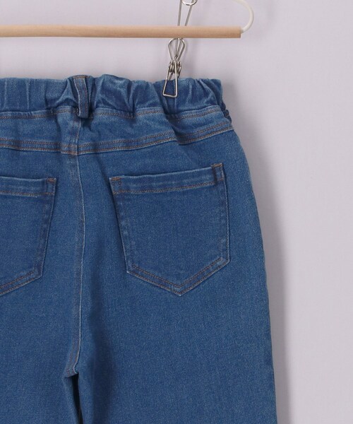 ROPE' PICNIC(ロペピクニック)の「【KIDS】ゆったりテーパードデニムパンツ(デニムパンツ・キッズ・ネイビー/サックス・120/130/140/150)」の16枚目の写真