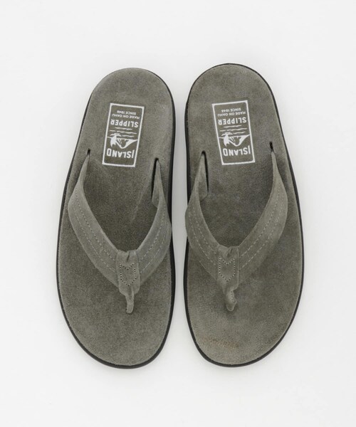 URBAN RESEARCH(アーバンリサーチ)の「ISLAND SLIPPER PB203(SOLE BLK)(サンダル・メンズ・CHARCOAL・8/9/10)」の4枚目の写真