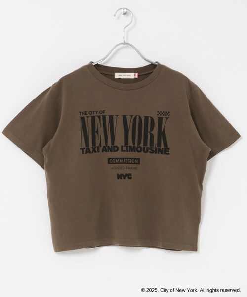 URBAN RESEARCH DOORS（アーバンリサーチドアーズ）の「GOOD ROCK SPEED　NYC BIGTSHIRTS（Tシャツ/カットソー・レディース・BROWN・One）」の2枚目の写真
