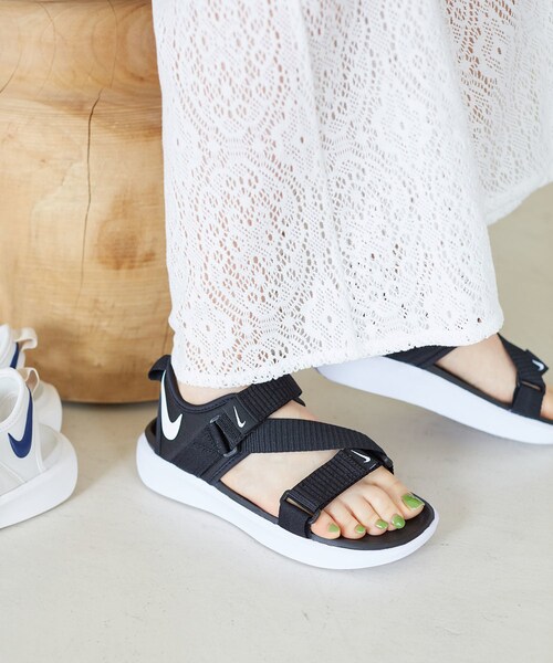 VIS（ビス）の「【NIKE】VISTA SANDAL【WEB限定】（サンダル・レディース・ブラック/キナリ・23.0/24.0）」の10枚目の写真