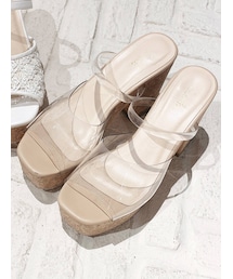 dazzlin | サマーウェッジサンダル(サンダル)