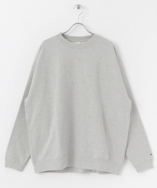 URBAN RESEARCH DOORS（アーバンリサーチドアーズ）の「Snow Peak Apparel　RecycledCottonSweatCrew（スウェット・メンズ・Oatmeal/Black/M.Grey・M/L/XL）」の13枚目の写真