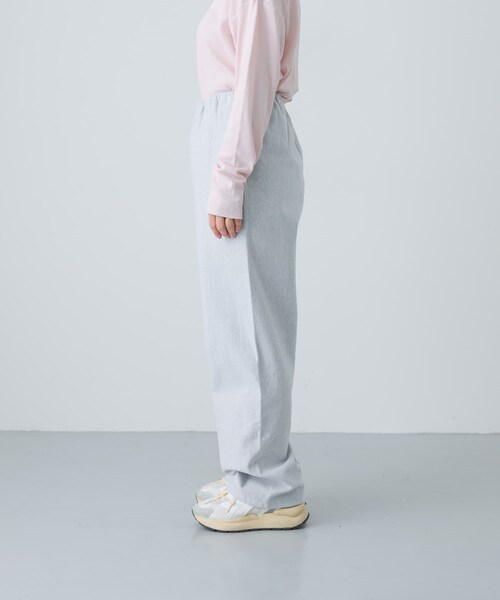 かぐれ（カグレ）の「blurhmsROOTSTOCK　THIN-SWEAT PANTS（その他パンツ・レディース・H White/DarkNavy/H Beige・0）」の7枚目の写真