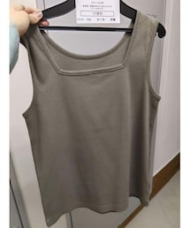 nissen | 高身長　前後２ＷＡＹリブタンクトップ（トールサイズ）(Tシャツ/カットソー)