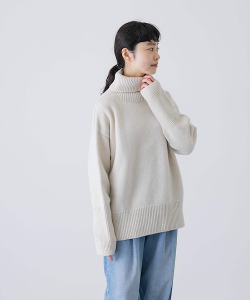 かぐれ　ニット かぐれ（カグレ）の「Island Tides Lambswool sweater（ニット