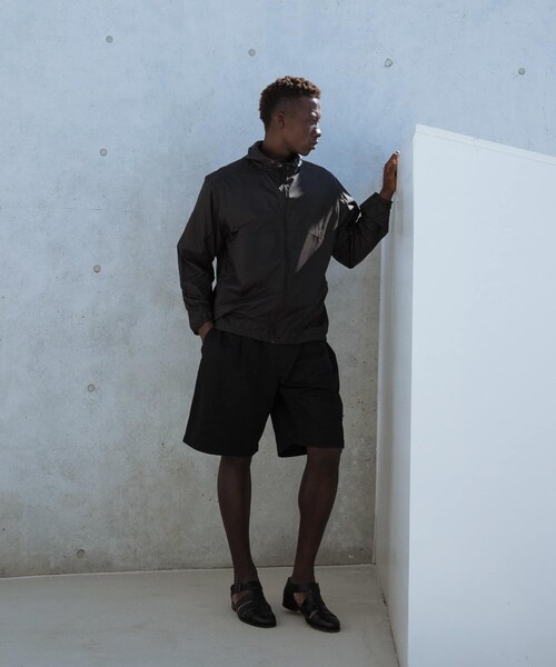 URBAN RESEARCH（アーバンリサーチ）の「new basic　Nylon Rip Stop Wind Parka（テーラードジャケット・メンズ・GRAY/BLACK/KHAKI・M/L/XL）」の9枚目の写真