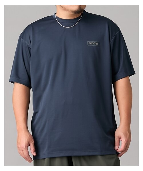 nissen（ニッセン）の「変形メッシュバックプリント半袖Tシャツ　OUTDOOR　PRODUCTS【大きいサイズ】（Tシャツ/カットソー・メンズ・N7チャコール/67ネイビー・3L/4L/5L/6L/8L）」の8枚目の写真