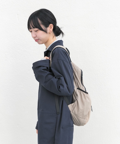 EKAL(エカル)の「EASY DAYPACK(バックパック/リュック・レディース・ブラック/ベージュ/ブルー・One)」の16枚目の写真