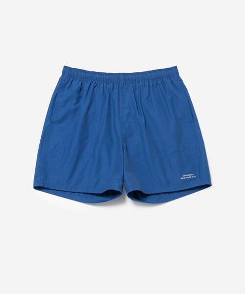 Saturdays NYC（サタデーズ ニューヨークシティ ）の「Talley Swim Short（水着・メンズ・キャメル/ブルー・L/M/S/XL/XS）」の9枚目の写真