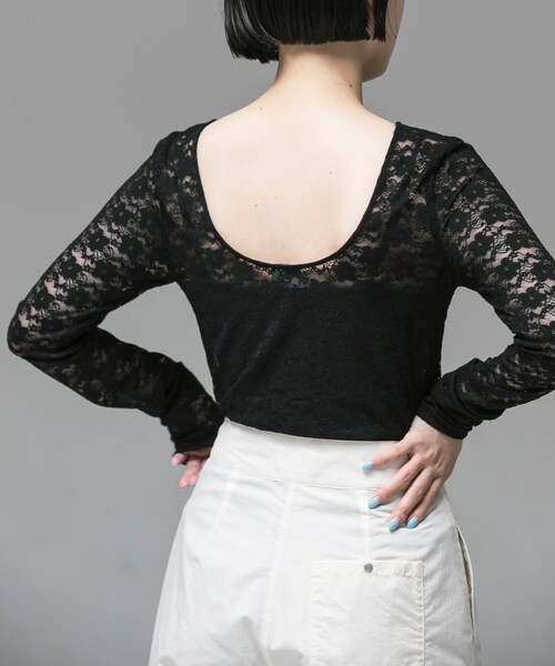URBAN RESEARCH（アーバンリサーチ）の「ambiguous　Lace Body Suit（その他アンダーウェア/インナー・レディース・WHITE/BLACK/PINK・FREE）」の13枚目の写真