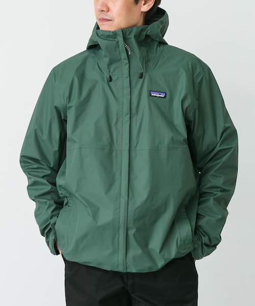 URBAN RESEARCH DOORS（アーバンリサーチドアーズ）の「patagonia　TORRENTSHELL 3L RAIN JACKET（テーラードジャケット・メンズ・BLK/SMDB/DRBN/CNGR/WSTO/GLCB・S/M/L/XL）」の3枚目の写真